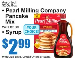 SuperFresh • Pearl Milling Company Pancake Mix • Syrup offer