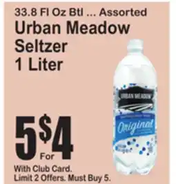 SuperFresh Urban Meadow Seltzer offer