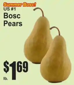 SuperFresh US #1 Bosc Pears offer
