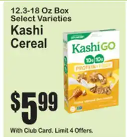 SuperFresh Kashi Cereal offer