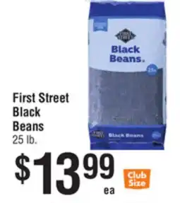 Smart & Final First Street Black Beans offer