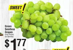 Smart & Final Green Seedless Grapes offer