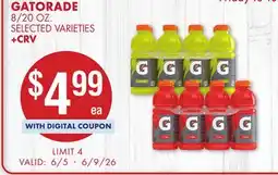 Smart & Final GATORADE offer