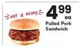 Safeway Pulled Pork Sandwich offer