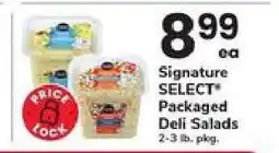 Safeway Signature SELECT Packaged Deli Salads offer
