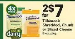 Safeway Tillamook Cheese offer