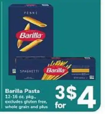 Safeway Barilla Pasta offer