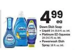 Safeway Dawn Dish Soap offer