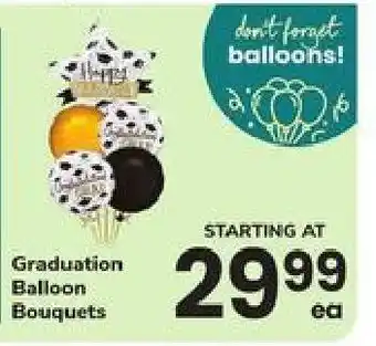 Safeway Graduation Balloon Bouquets offer
