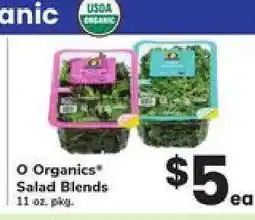 Safeway O Organics Salad Blends offer