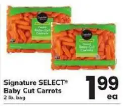 Safeway Signature Select Baby-Cut Carrots offer