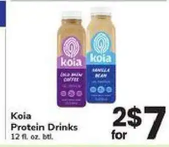 Safeway Koia Protein Drinks offer