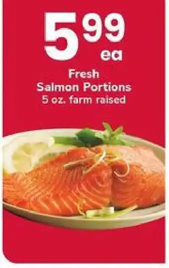 Safeway Fresh Salmon Portions offer