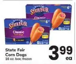 Safeway State Fair Corn Dogs offer