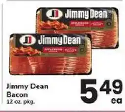 Safeway Jimmy Dean Bacon offer