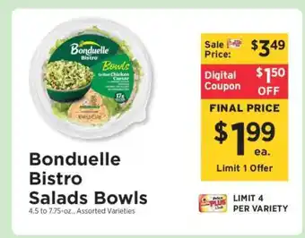Bonduelle Bistro Salads Bowls