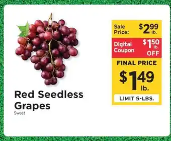 Red Seedless Grapes