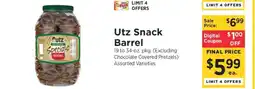 ShopRite Utz Snack Barrel offer