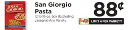 ShopRite San Giorgio Pasta offer