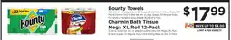 ShopRite Bounty Towels offer