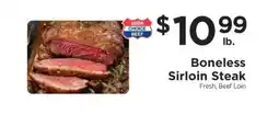 ShopRite Boneless Sirloin Steak offer