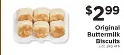 ShopRite Original Buttermilk Biscuits offer