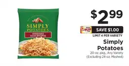ShopRite Simply Potatoes offer