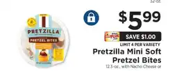 ShopRite Pretzilla Mini Soft Pretzel Bites offer