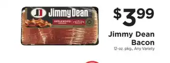 ShopRite Jimmy Dean Bacon offer