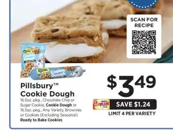 ShopRite Pillsbury Cookie Dough offer