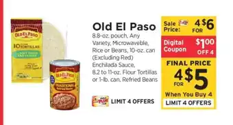 ShopRite Old El Paso offer