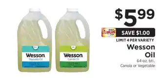 ShopRite Wesson Oil offer