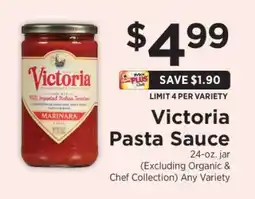 ShopRite Victoria Pasta Sauce offer