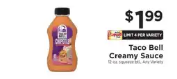ShopRite Taco Bell Creamy Sauce offer