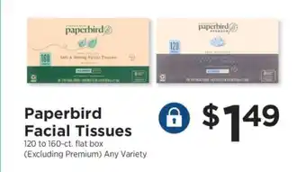 ShopRite Paperbird Facial Tissues offer