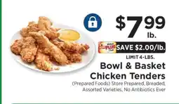 ShopRite Bowl & Basket Chicken Tenders offer