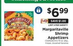 ShopRite Margaritaville Shrimp Appetizers offer