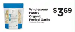 ShopRite Wholesome Pantry Organic Peeled Garlic offer