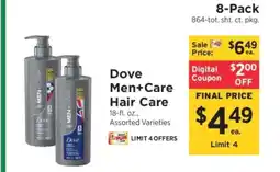 ShopRite Dove Men+Care Hair Care offer