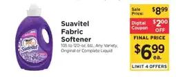 ShopRite Suavitel Fabric Softener offer
