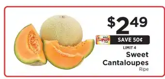 ShopRite Sweet Cantaloupes offer