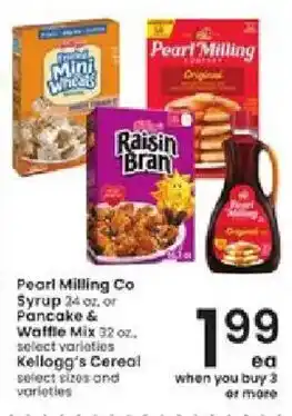Albertsons Pearl Milling Co Syrup or Pancake & Waffle Mix offer