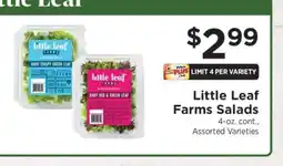 ShopRite Little Leaf Farms Salads offer