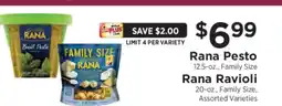 ShopRite Rana Pesto/Rana Ravioli offer