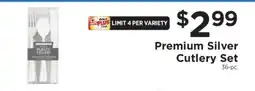 ShopRite Premium Silver Cutlery Set offer