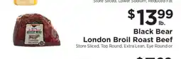 ShopRite Black Bear London Broil Roast Beef offer