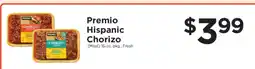 ShopRite Premio Hispanic Chorizo offer