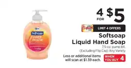 ShopRite Softsoap Liquid Hand Soap offer