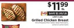 ShopRite Grilled Chicken Breast offer