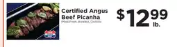 ShopRite Certified Angus Beef Picanha offer